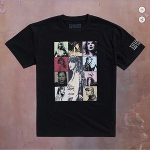 BRAND NEW TAYLOR SWIFT THE ERAS TOUR BLACK T-SHIRT